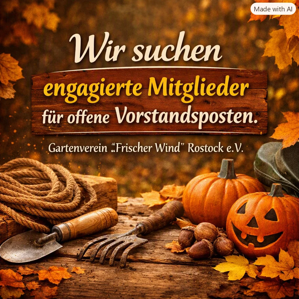 Wir suchen engagierte Mitglieder für offene Vorstandsposten